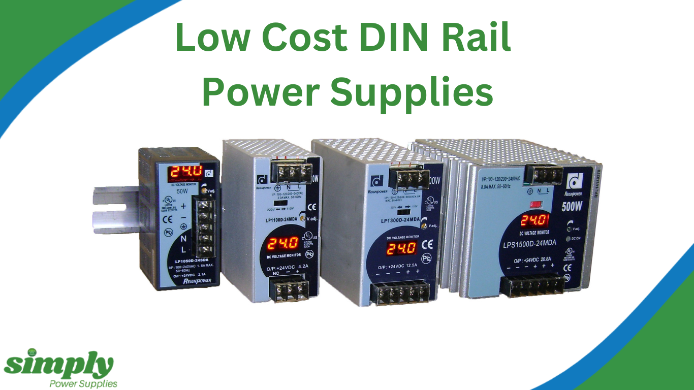 Budget DIN Rail Mounted PSUs